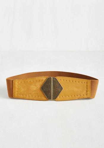  Cinch You Asked Belt In Butterscotch In S/m
