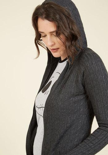  Layer To Rely On Hoodie In Charcoal In L