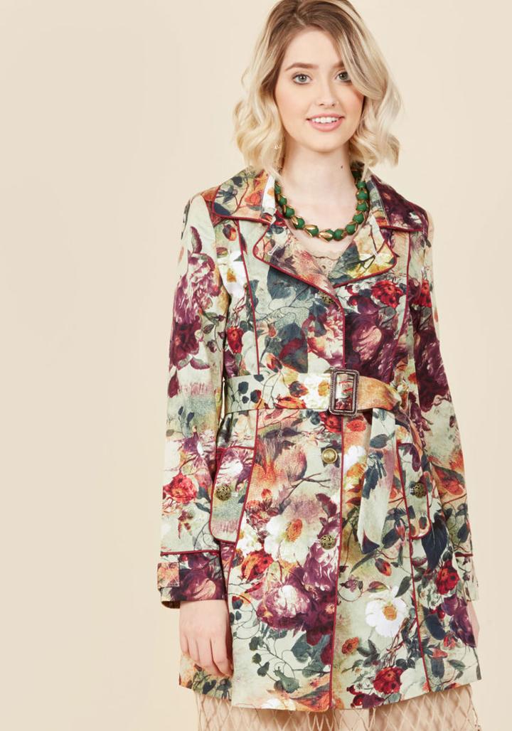 Modcloth Invincible Vision Trench