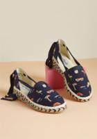 Modcloth Is It Wharf It? Espadrille Wedge In 6