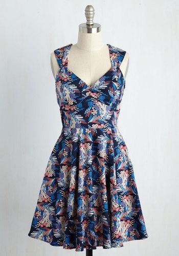  Flare Maiden Floral Dress In Bloom In 4x