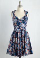  Flare Maiden Floral Dress In Bloom In 4x