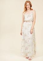  All-around Lovely Maxi Dress In Botanical In Xxs
