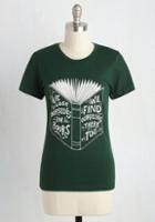 Modcloth Page-old Adage Tee In Xl