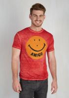 Palmercash Smile Be There For You Men's Tee