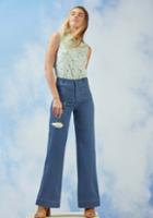 Modcloth A Nudge Of Nostalgia Jeans