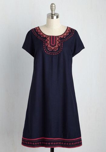  Zest For Time Shift Dress In Xxs