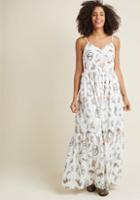 Modcloth In Your Nature Maxi Dress In Xl