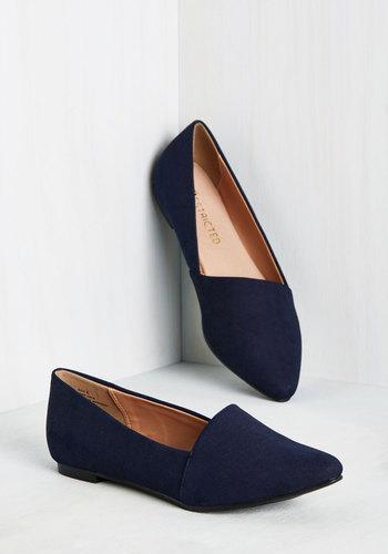  A Roll Of The Diagonal Loafer In Navy In 6
