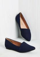  A Roll Of The Diagonal Loafer In Navy In 6