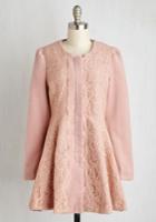 Somalondon Chicago Charm Coat In Blush