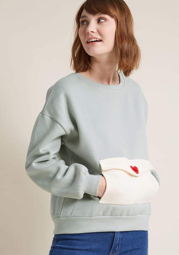 Pepaloves Pepaloves Sealed With A Cozy Sweatshirt In Xs
