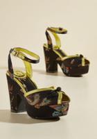  In The Name Of Nineties Block Heel In 36