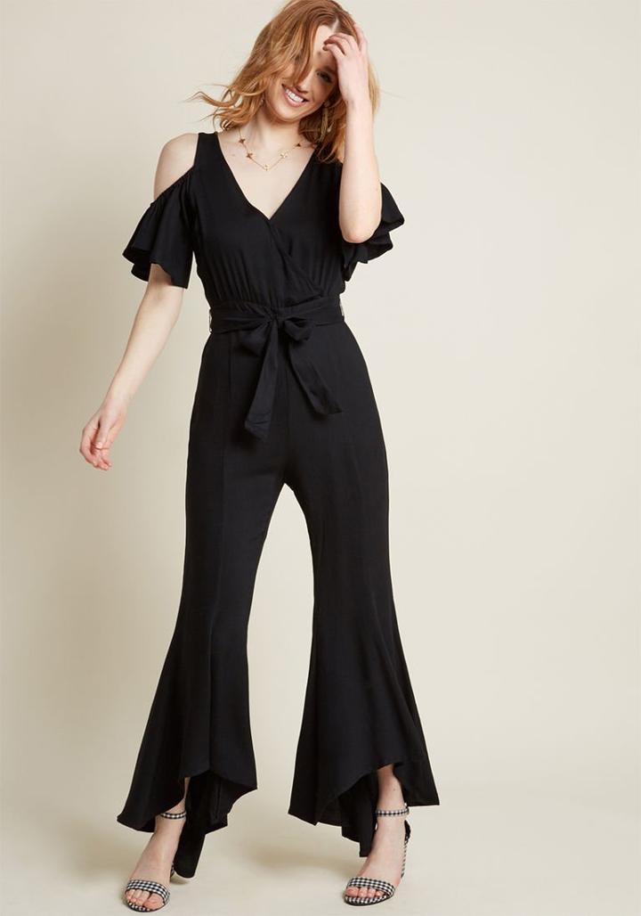 Jackbybbdakota Intuitive Influence Cold Shoulder Jumpsuit In 8