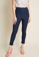 Myrtlewood A Chic Start Pants In Navy In Xl