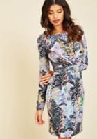  Fresh Air To Spare Long Sleeve Dress In 12 (uk)