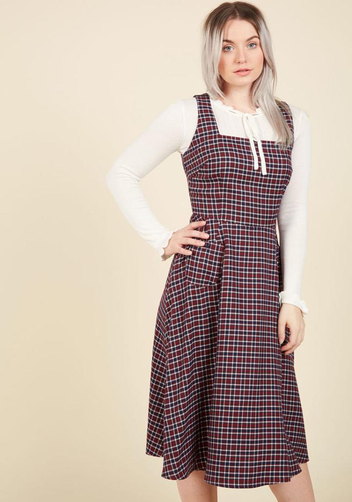 Collectif Collectif Raring To Reminisce Midi Dress