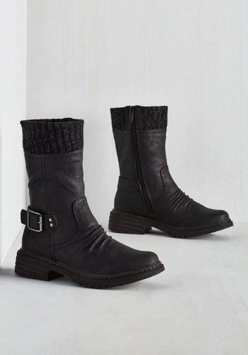 Wantedshoesinc Cuff Around The Edges Boot In Black