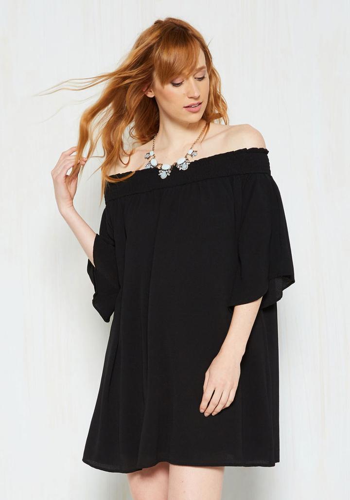  Low-key Eatery Shift Dress In L