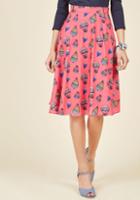  Just This Sway Midi Skirt In Float In Xs