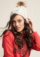 Modcloth Holy Cozy Knit Hat In Ivory