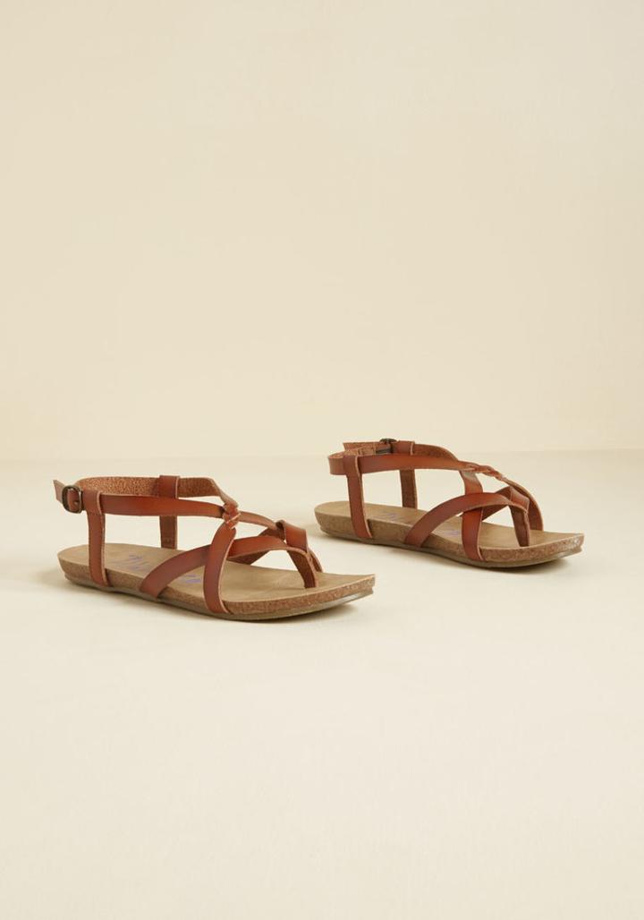 Blowfish Chill Charms Sandal In Brown In 7