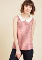 Modcloth Everyday Fave Tank Top In Red
