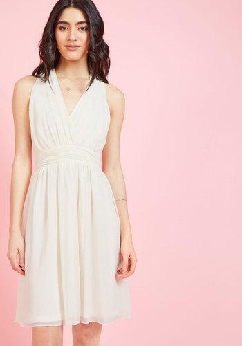  Set In Your Sways A-line Dress In Ivory In 3x