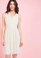  Set In Your Sways A-line Dress In Ivory In 3x