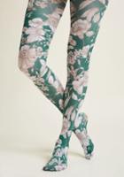 Modcloth All Stems Go Tights In 2x