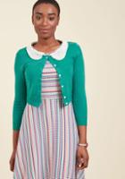  Elegant Accents Cardigan In Teal In 2x