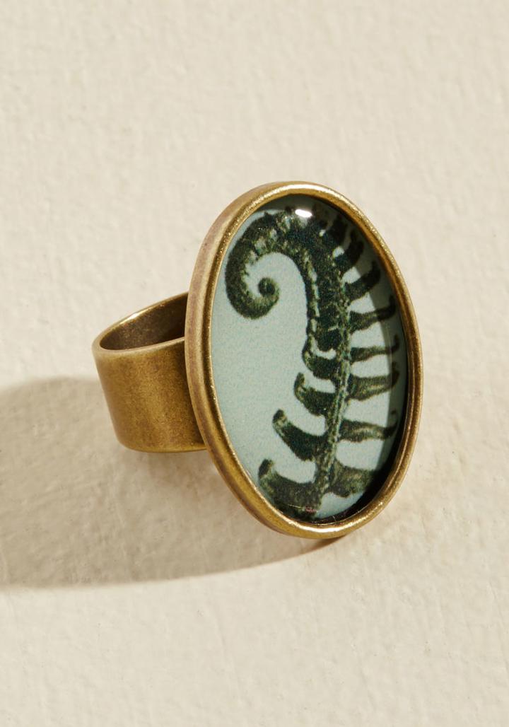 Modcloth Fern Your Lesson Ring