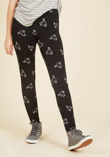  Good Light, And Good Luck Glow-in-the-dark Leggings In Xs