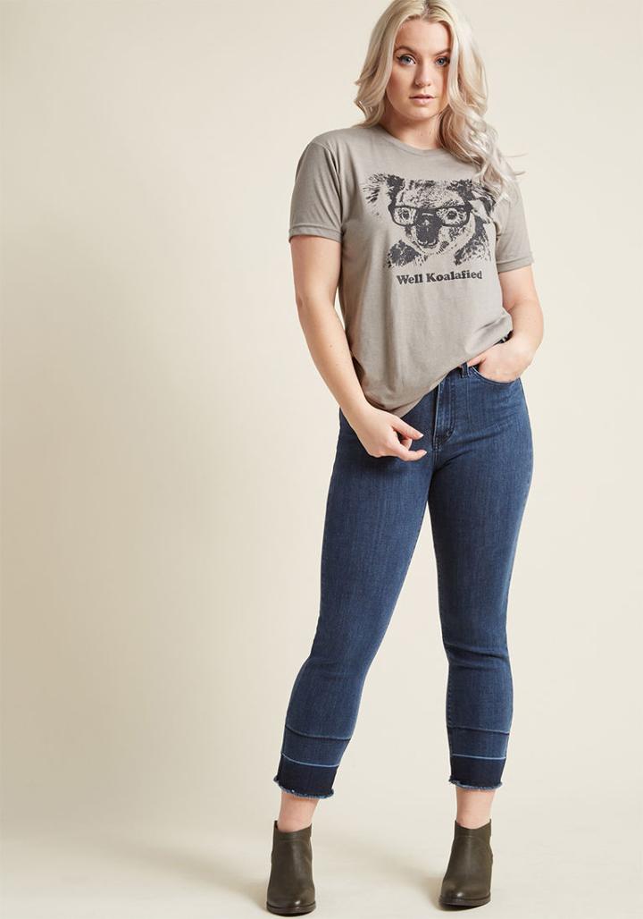 Modcloth Bear With Me Men's Graphic Tee In Xl