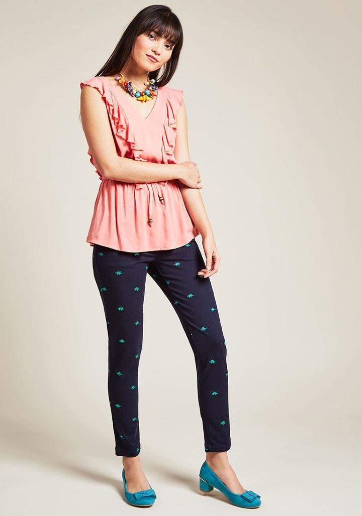 Modcloth Legendary Lifestyle Pants In Navy