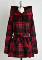 Coffeeshop You Don't Know Jackson Coat In Plaid