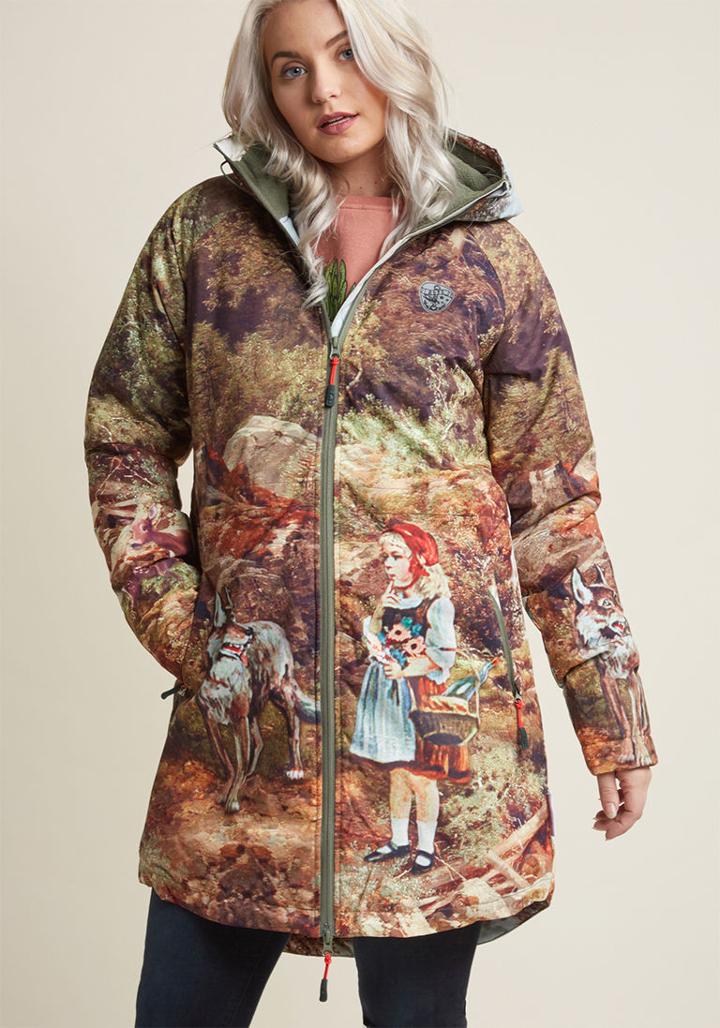 Blutsgeschwister Blutsgeschwister Outdoor Imagination Water-resistant Coat In L