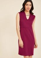  All-out Allure Sheath Dress In S