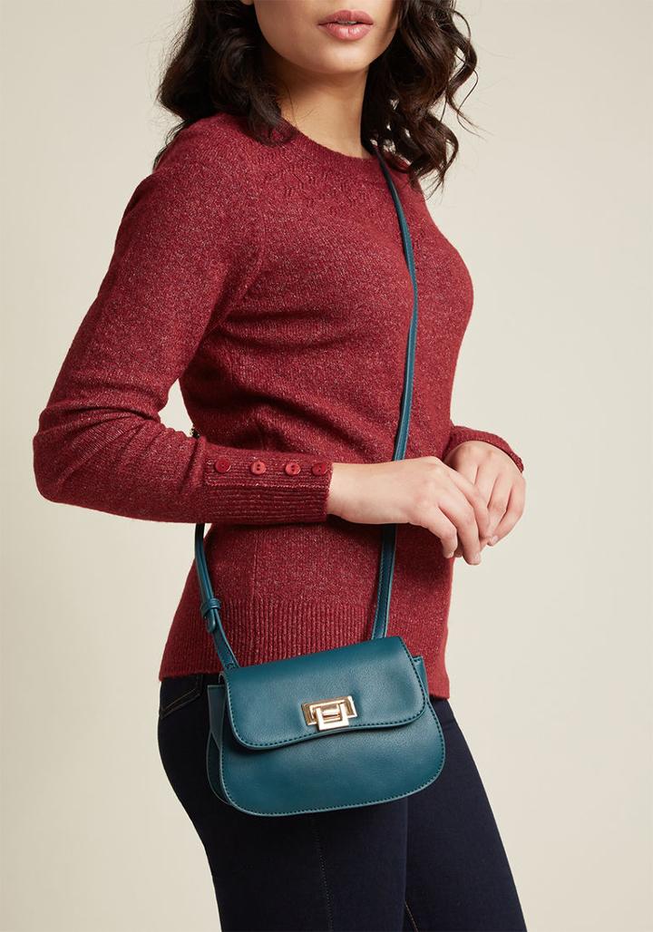 Modcloth Just The Essentials Crossbody Bag