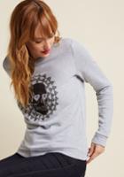 Modcloth Love To See You Graphic Pullover