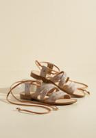  Topstitch Bliss Leather Sandal In 7