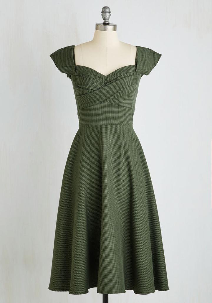 Stopstaring Pine All Mine Midi Dress In Evergreen