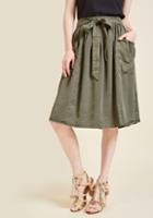  Capsule Collection Midi Skirt In S