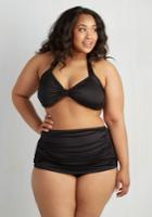  Bathing Beauty Two-piece Swimsuit In Black - 16-34 In 20