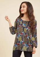  Readily Reminiscent Floral Top In S