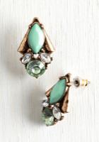 Anaaccessoriesinc Enamored By Glamour Earrings In Spearmint