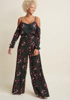 Jackbybbdakota Amplified Aplomb Floral Jumpsuit In L