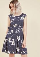 Modcloth Your Wildest Whims Floral Dress In 2x