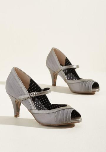Bettiepage Satin Mary Jane Heel In 9