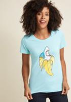 Modcloth I Have A Funny Peeling About This Graphic T-shirt In Xl